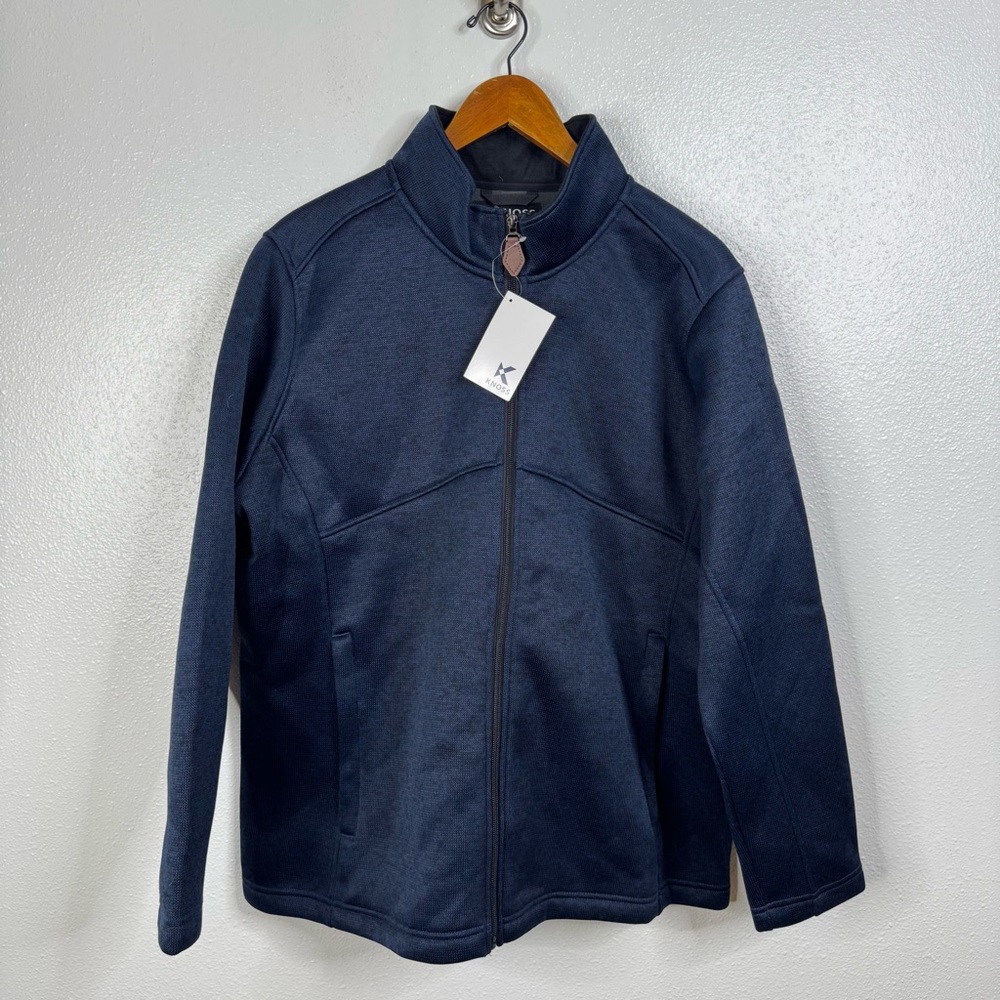 Knoss NWT Women's Navy Full Zip Jacket Size Large